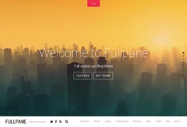 Fullpane WordPress Theme